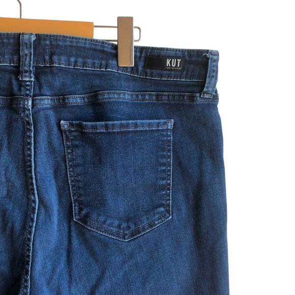 Kut from the Kloth Connie Ankle Skinny Jeans Size 18 Blue - Picture 11 of 13
